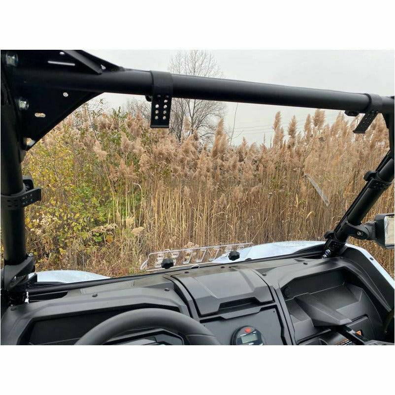 Extreme Metal Products Kawasaki KRX Hard Coated Windshield with Vent