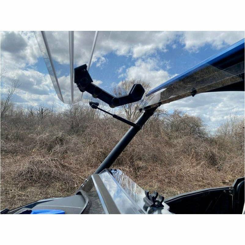 Extreme Metal Products Polaris RZR Turbo S Laminated Flip Up Windshield