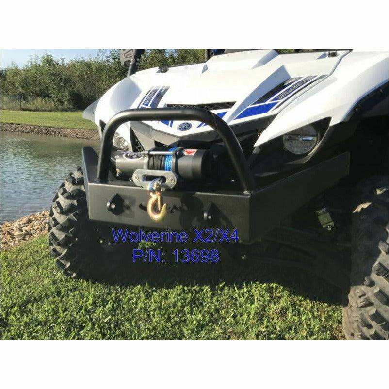 Extreme Metal Products Yamaha Wolverine Front Winch Bumper