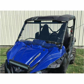 Extreme Metal Products Yamaha Wolverine Hard Coated Full Windshield