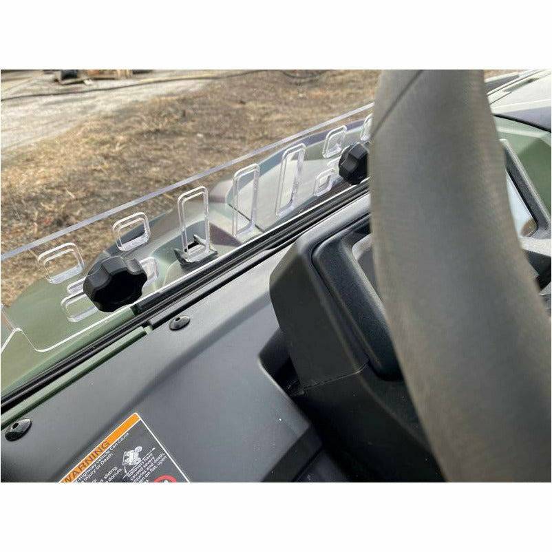 Extreme Metal Products Yamaha Wolverine RMAX 1000 / X2 R-Spec 850 Hard Coated Polycarbonate Windshield with Vents