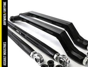 ASSAULT INDUSTRIES HIGH CLEARANCE QUICK CAMBER RADIUS RODS (FITS: POLARIS RZR)