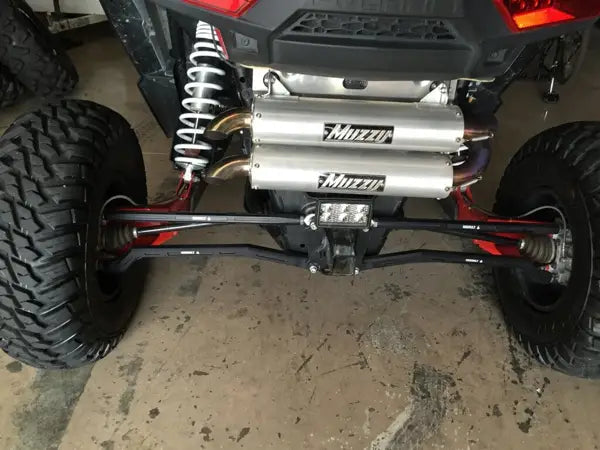 ASSAULT INDUSTRIES HIGH CLEARANCE QUICK CAMBER RADIUS RODS (FITS: POLARIS RZR)