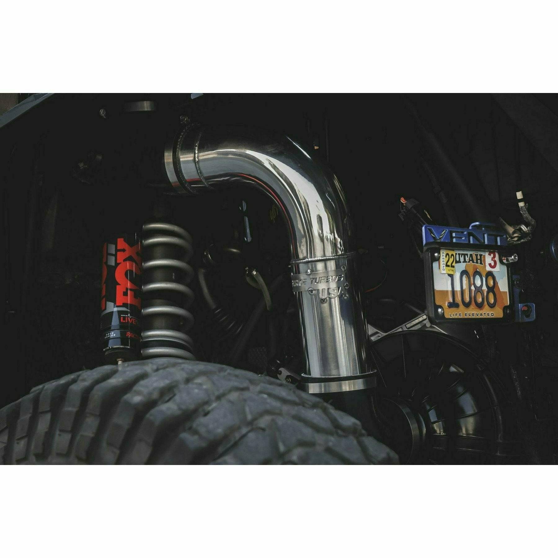 Force Turbos Polaris RZR High Flow Clutch Intake Tube