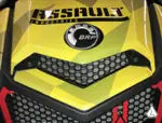 ASSAULT INDUSTRIES HONEYCOMB BONNET GRILL (FITS: CANAM MAVERICK X3)