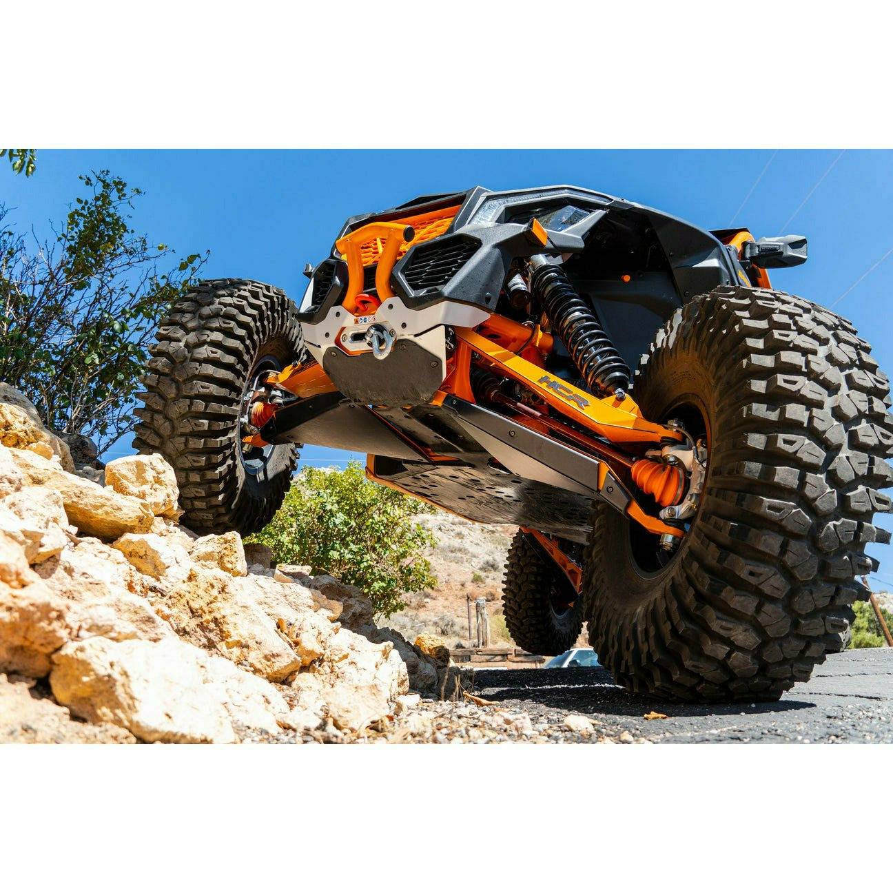 HCR Can Am Maverick X3 XRS Dual Sport Front A-Arm Kit (Raw)