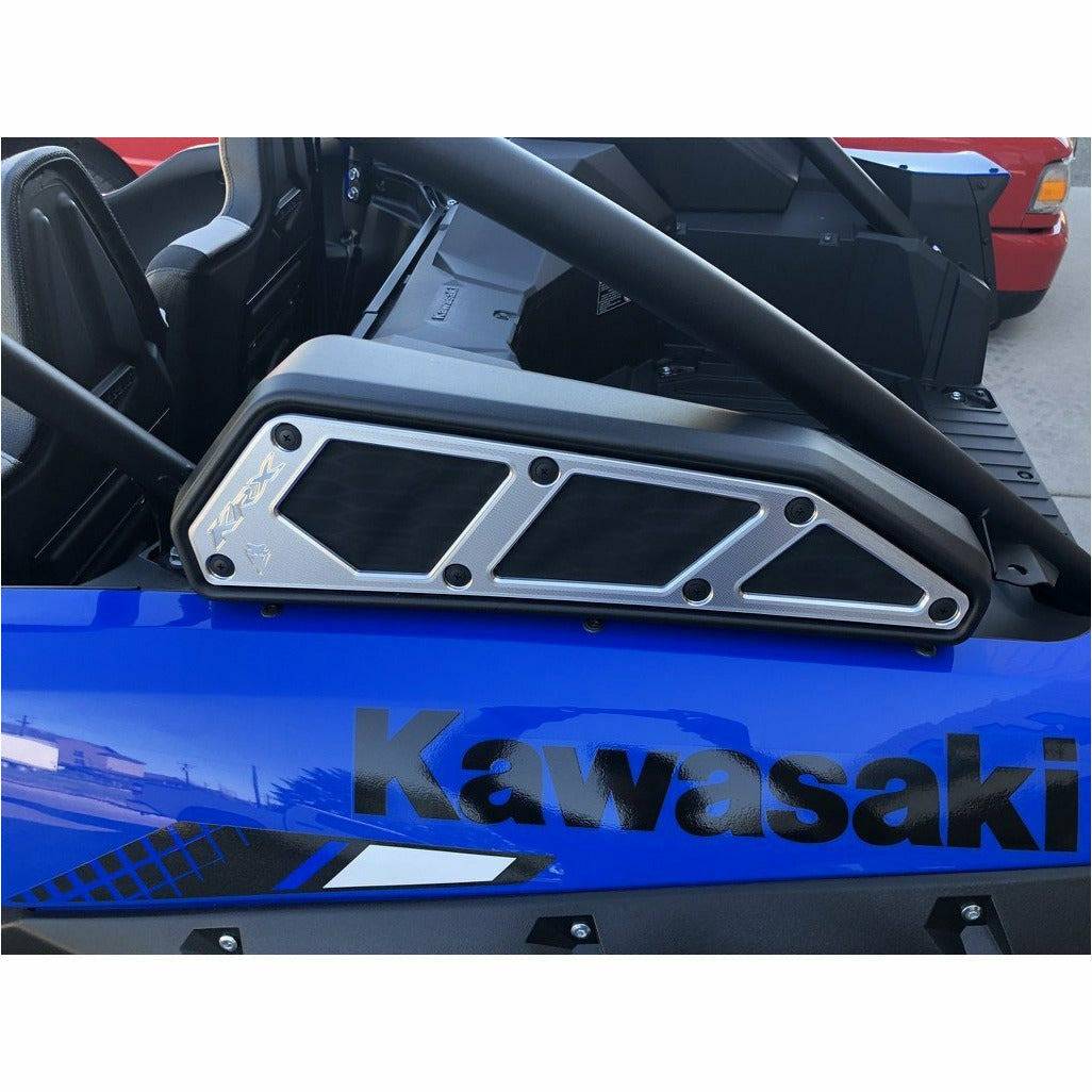 Viper Machine Kawasaki KRX 1000 Billet 'FrogSkin' Intake Covers