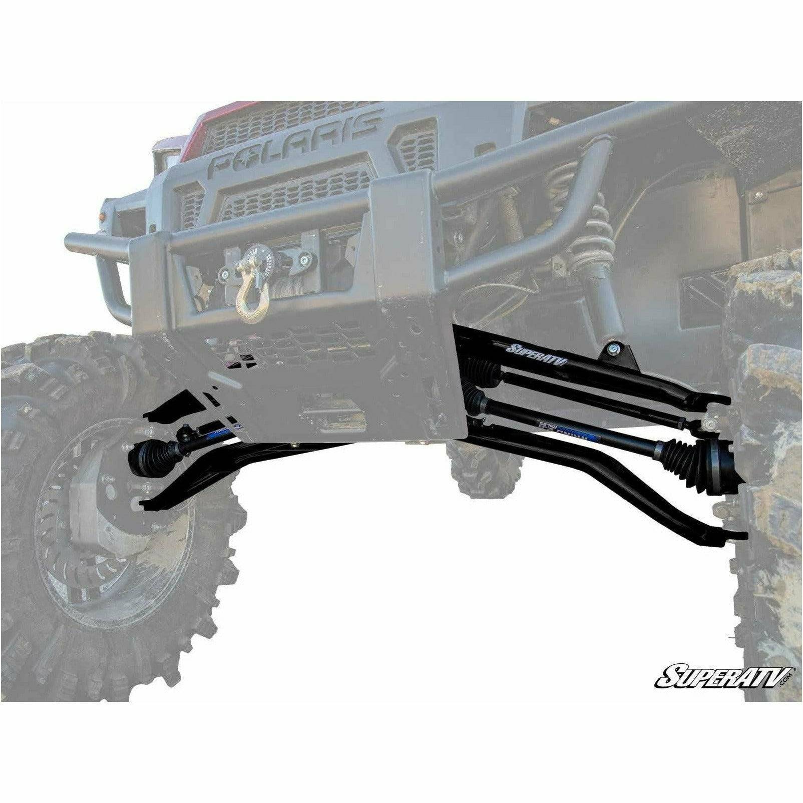 SuperATV Polaris Ranger XP 1000 High Clearance 2" Forward Offset A-Arms