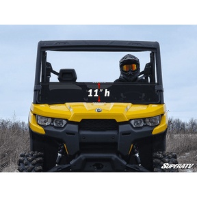 SuperATV Can Am Defender Half Windshield