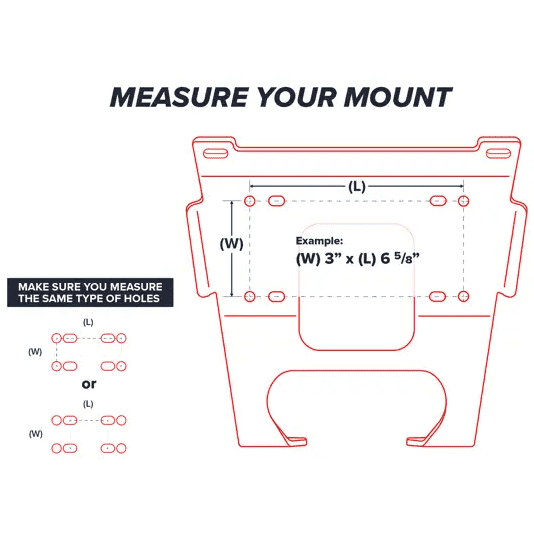 SuperATV Kawasaki Teryx Winch Mounting Plate