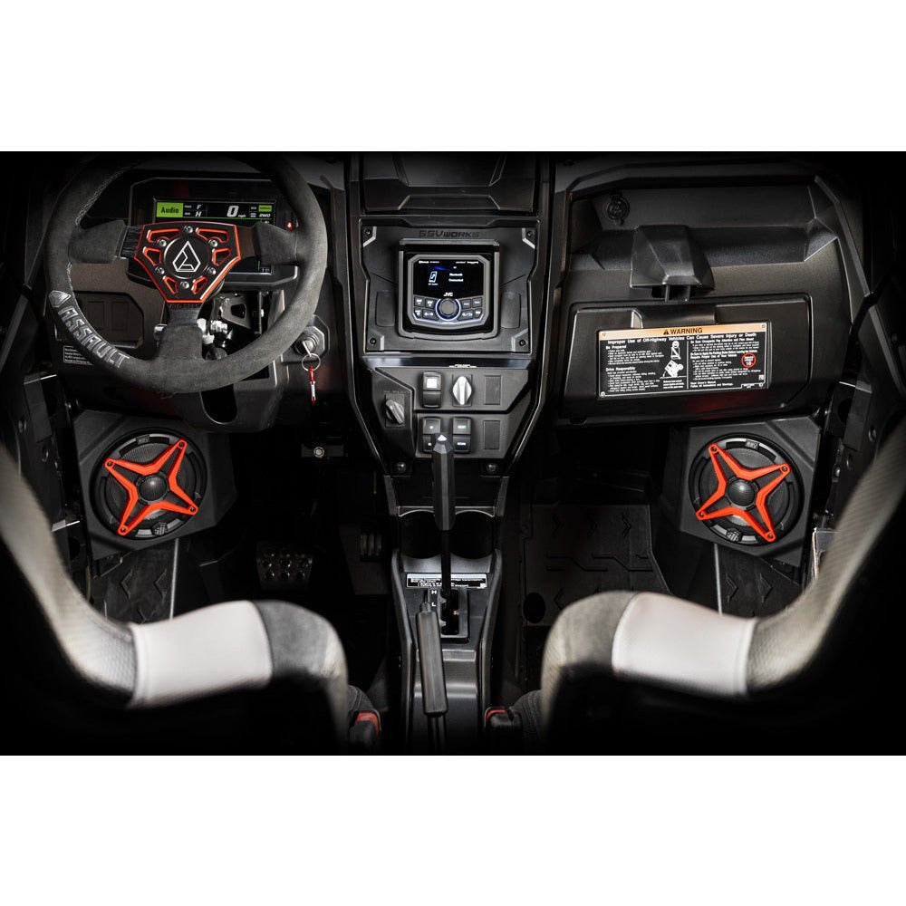 Kawasaki KRX Kick Panel Speaker Pods