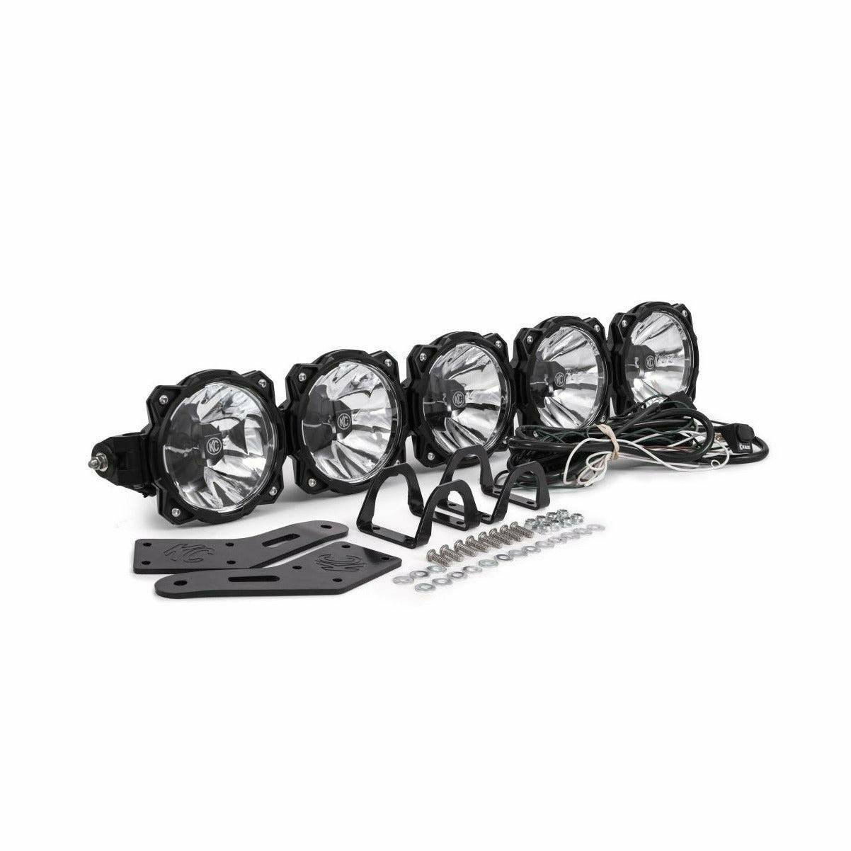 KC HiLites Polaris RZR (2014-2018) 32" Pro6 Gravity LED Light Bar System (Combo Beam)