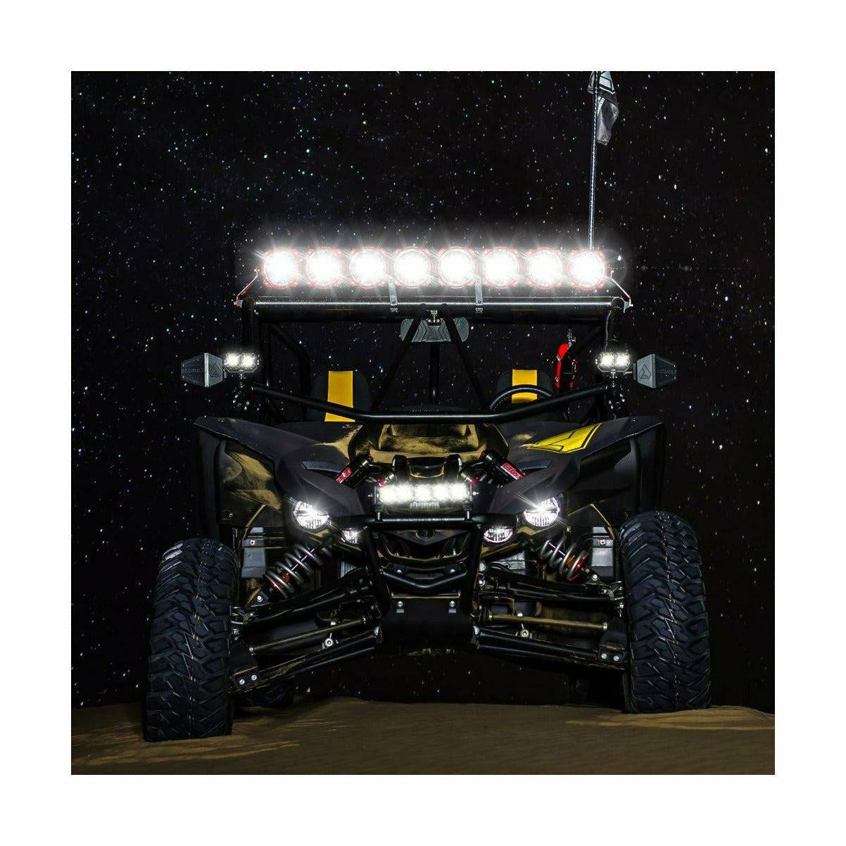 KC HiLites Yamaha YXZ 1000R 39" Pro6 Gravity LED Light Bar System (Combo Beam)