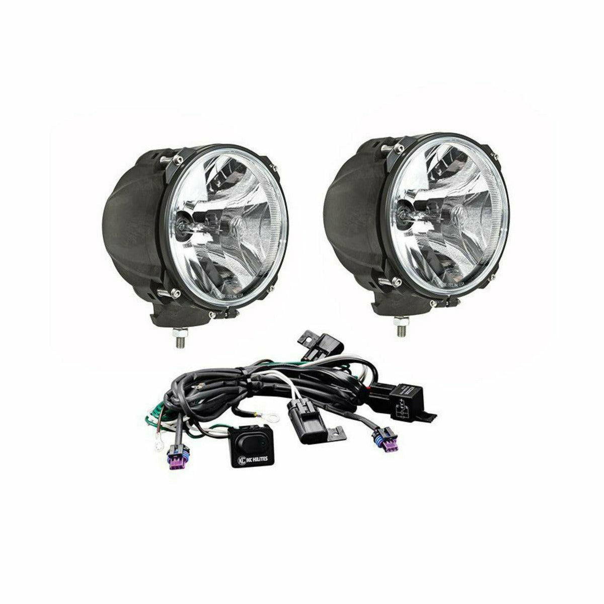 KC HiLites Carbon Pod 70W HID Light Pack (Pair)