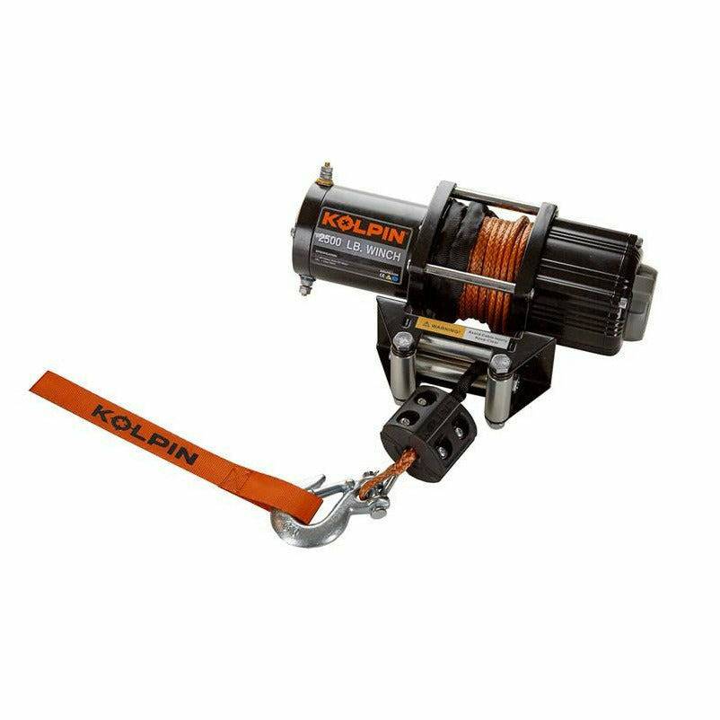 Kolpin Winch Kit - 2500 lb - Synthetic Rope