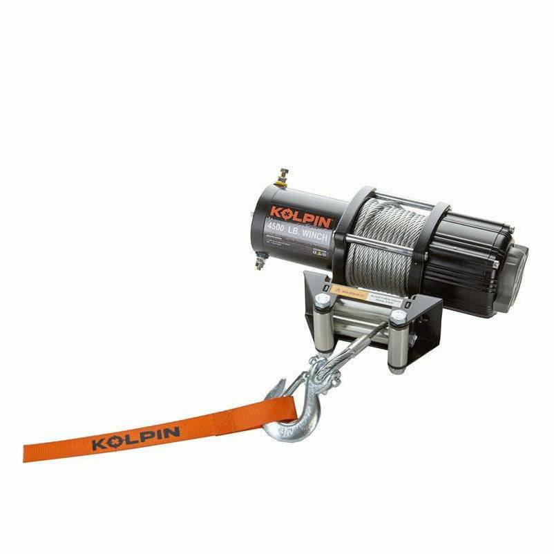 Kolpin Winch Kit - 4500 lb - Steel Cable