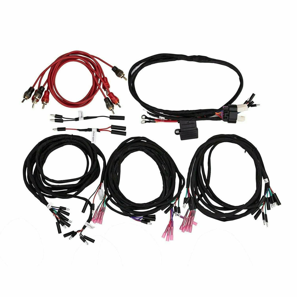 MB Quart Polaris RZR Dual Amplifier Wiring Harness