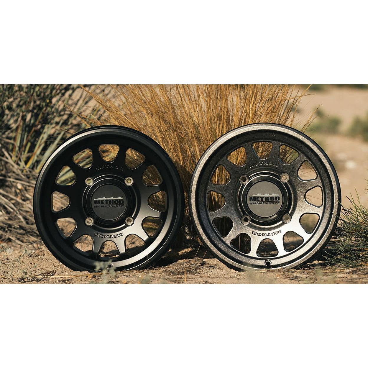 Method Race Wheels 414 Bead Grip (Matte Black)