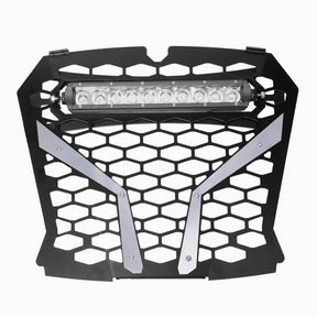 ModQuad Polaris RZR XP Turbo S Front Grill with Light Pocket