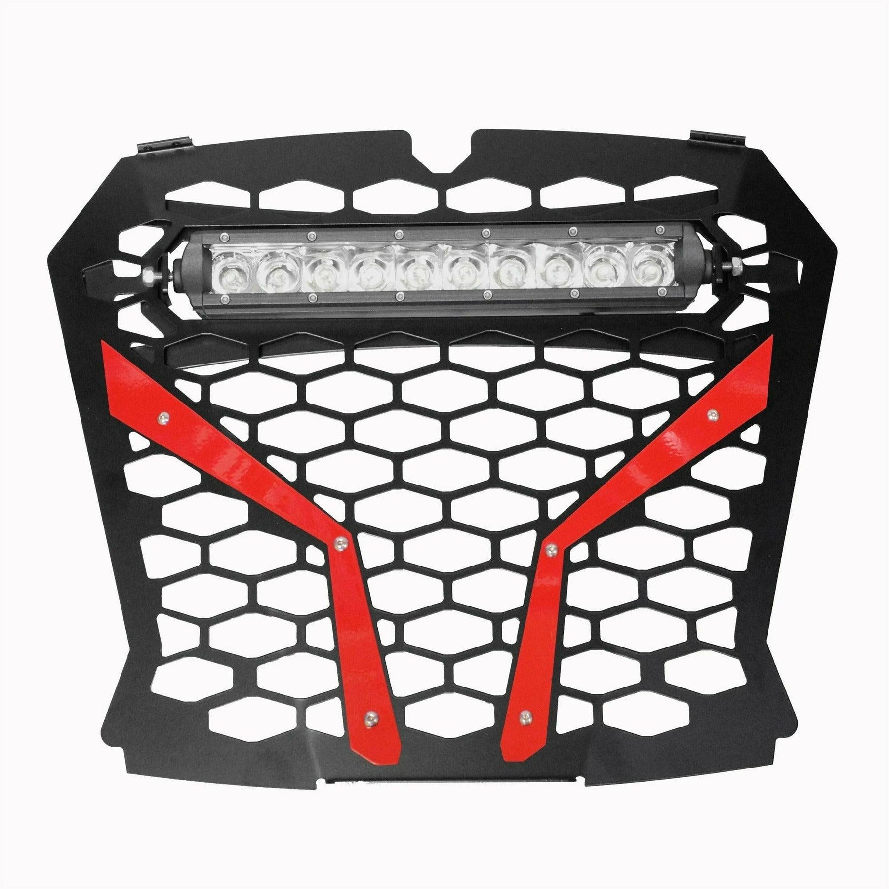 ModQuad Polaris RZR XP Turbo S Front Grill with Light Pocket