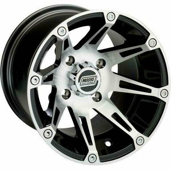 Moose Utility 387 X Wheel (Machined/Black)