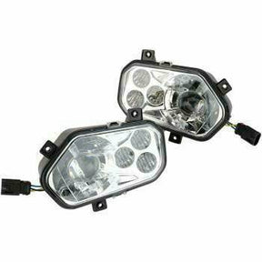 Moose Utility Polaris RZR 570 / 800 / 900 Chrome LED Headlights