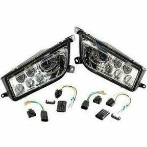 Moose Utility Polaris RZR / General LED Chrome Headlights