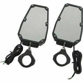 Moose Utility Universal Lighted Side View Mirrors (Pair)