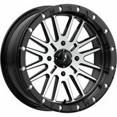 MSA Wheels M37 Brute Beadlock Wheel (Gloss Black Machined)