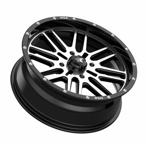 MSA Wheels M38 Brute Wheel (Gloss Black Machined)