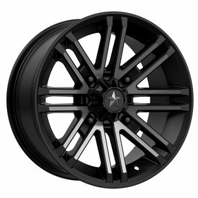 MSA Wheels M40 Rogue Wheel (Satin Black/Titanium Tint)