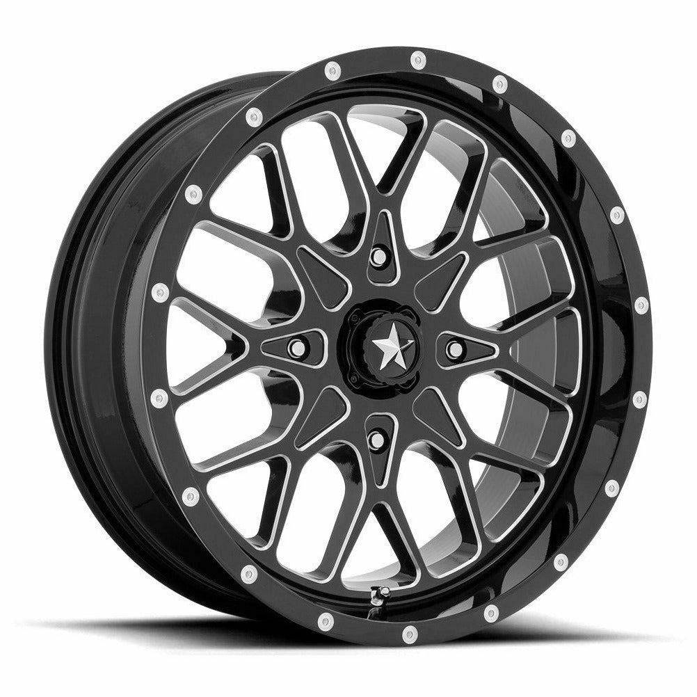 MSA Wheels M45 Portal Wheel (Gloss Black Milled)