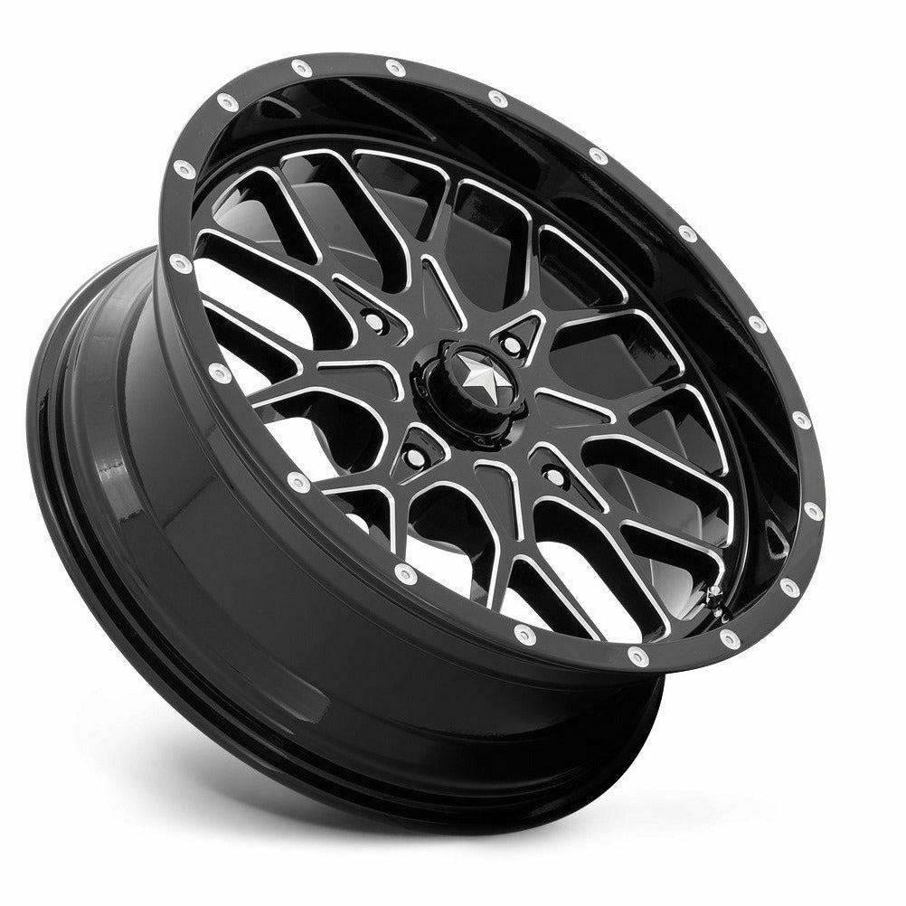 MSA Wheels M45 Portal Wheel (Gloss Black Milled)