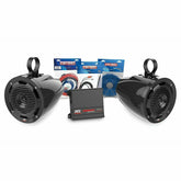 MTX Audio Universal 2 Amplified Cage Mount Speakers