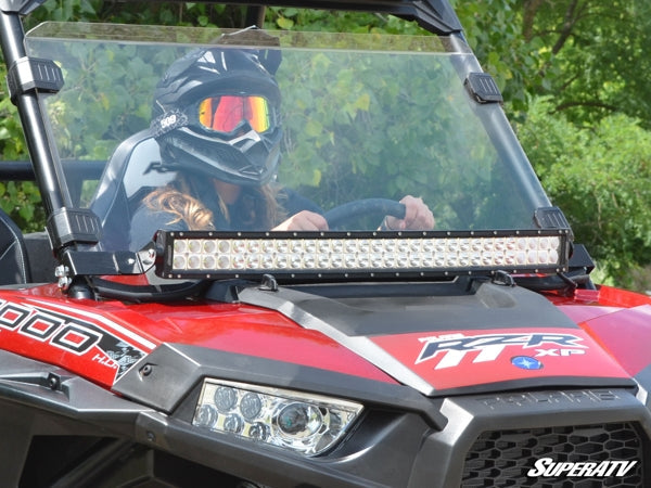 Polaris RZR 30" Light Bar Mounting Bracket (Flush to Hood) (2014+)