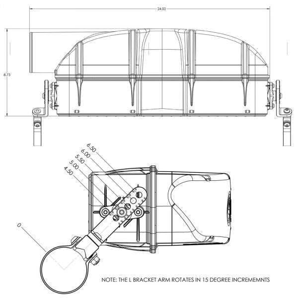 Can-Am Maverick X3 Roll Bar Particle Separator (2017+)