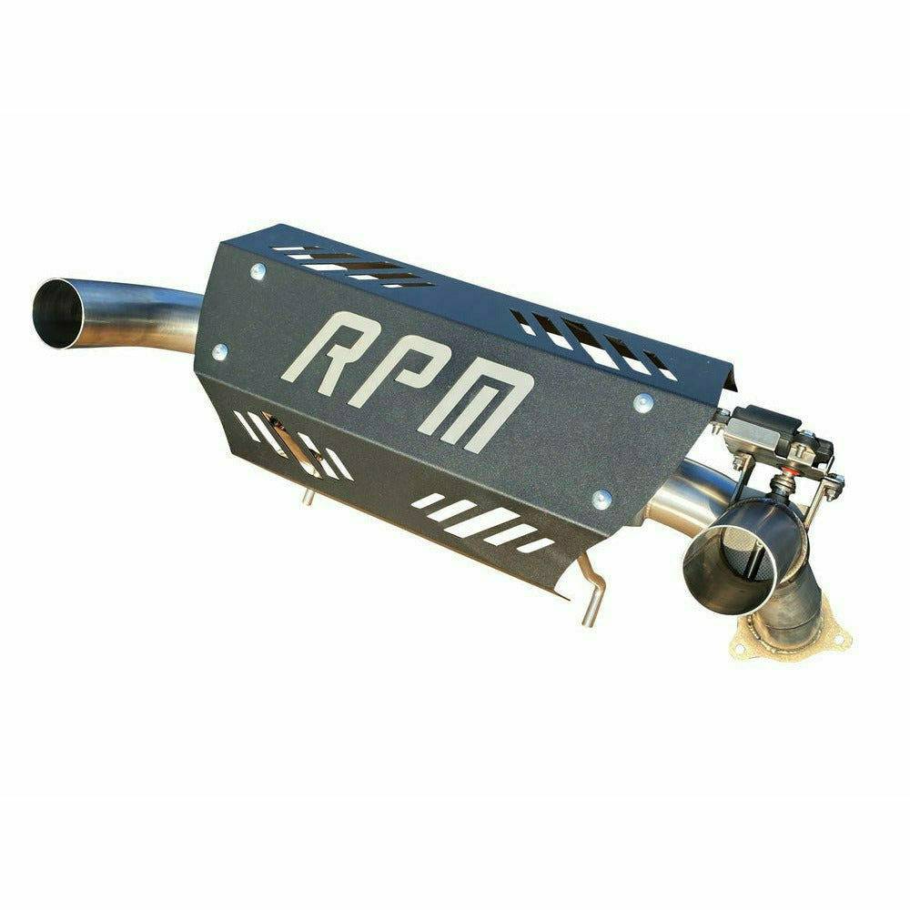 RPM Powersports Polaris RZR XP Turbo / Turbo S Captain's Choice Dual Tip Exhaust