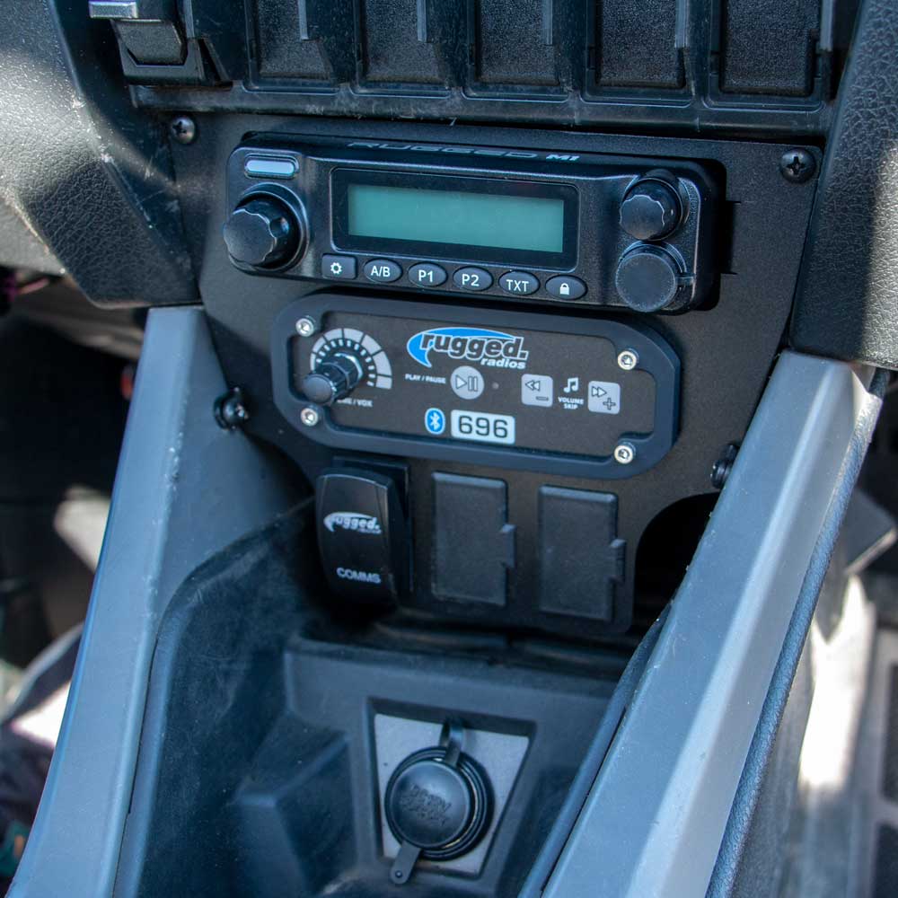 Rugged Radios Polaris RZR PRO R Radio & Intercom Mount