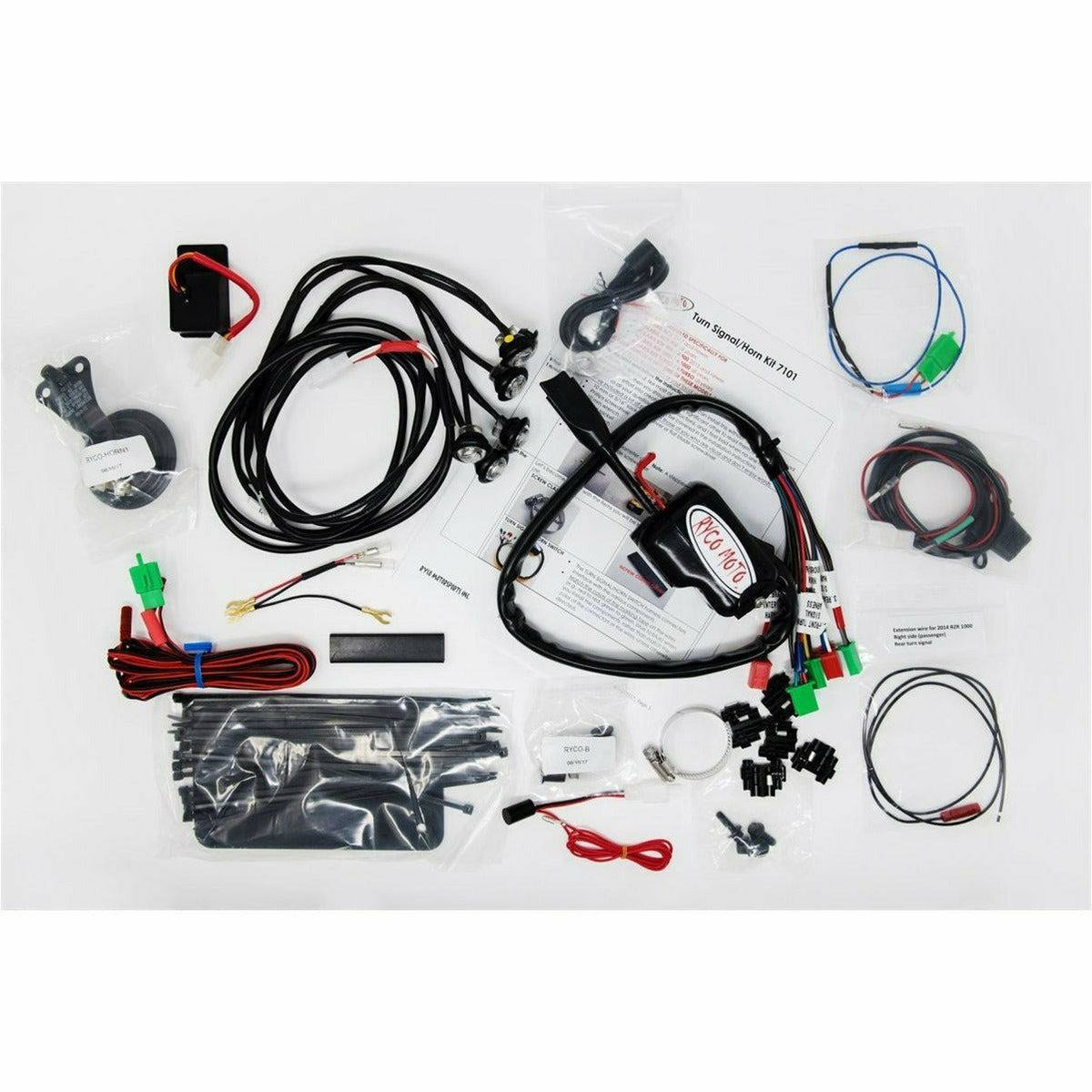 RYCO Yamaha Wolverine (2019-2022) Turn Signal/Horn Kit