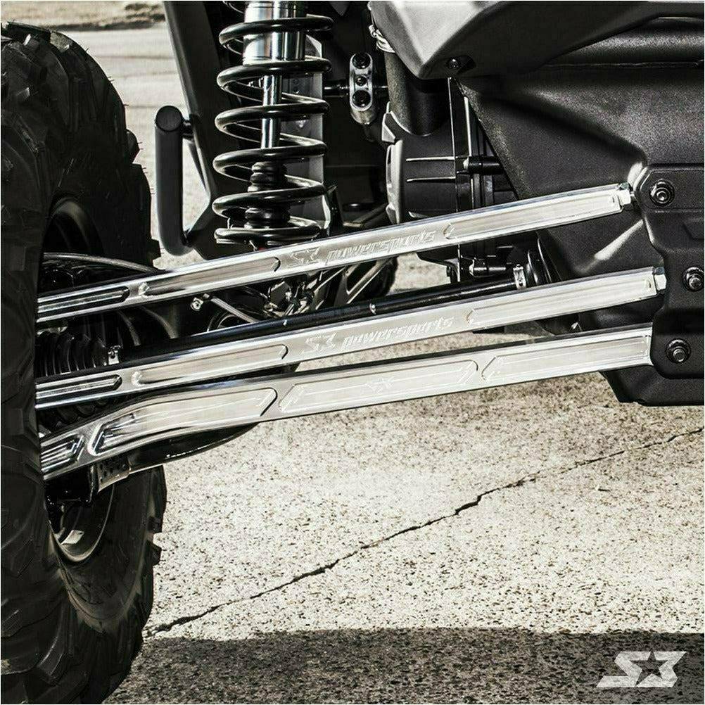 S3 Power Sports Can Am Maverick X3 72" High Clearance Billet Aluminum Radius Rods