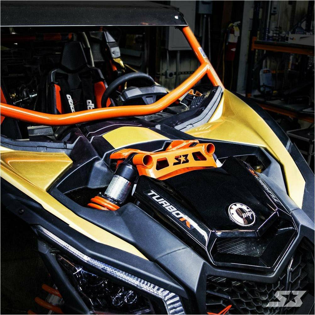 S3 Power Sports Can Am Maverick X3 Front Shock Tower Brace