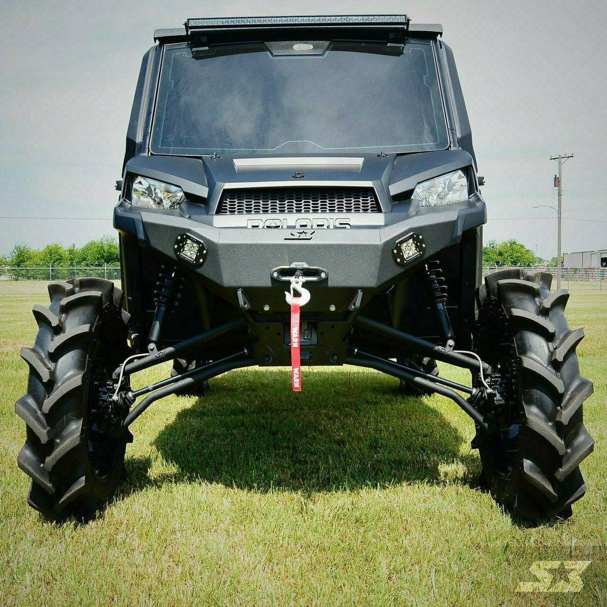 S3 Power Sports Polaris Ranger Front Winch Bumper