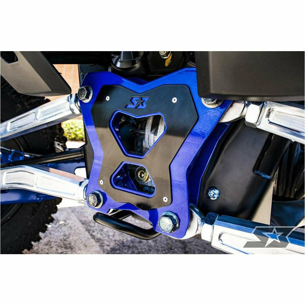 S3 Power Sports Polaris RZR XP Turbo S Double Shear Radius Rod Plate