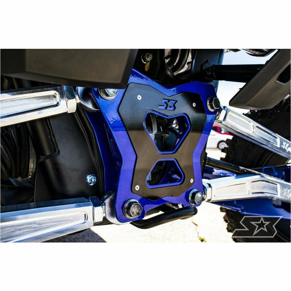 S3 Power Sports Polaris RZR XP Turbo S Double Shear Radius Rod Plate