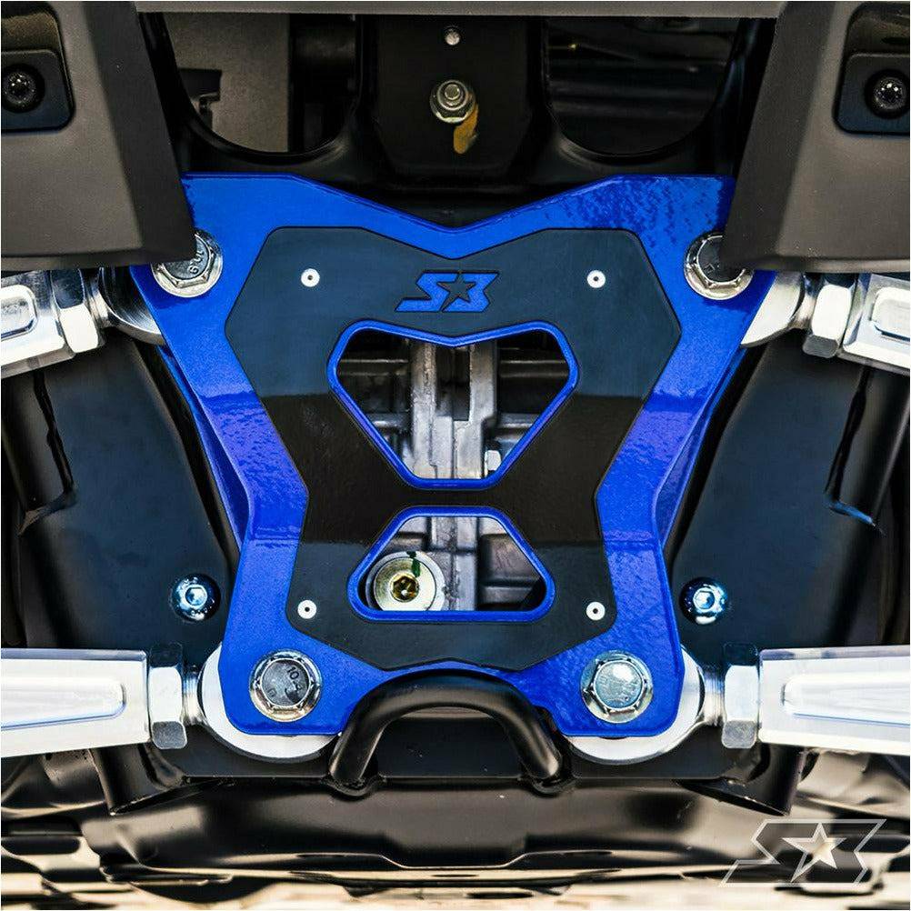 S3 Power Sports Polaris RZR XP Turbo S Double Shear Radius Rod Plate