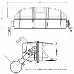 S&B Polaris RZR XP 1000 Particle Separator 2