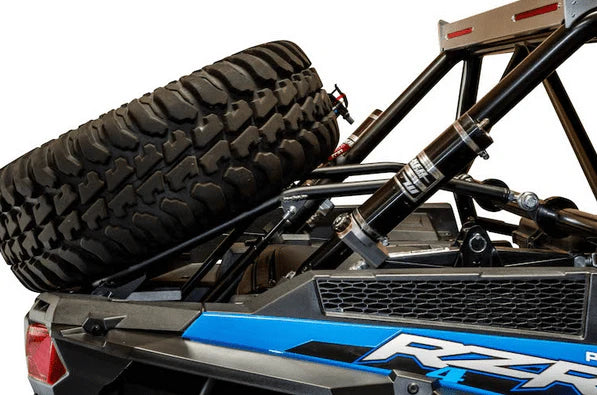 TRINITY RACING HIGH CLEARANCE SPARE TIRE CARRIER - RZR XP1000/TURBO