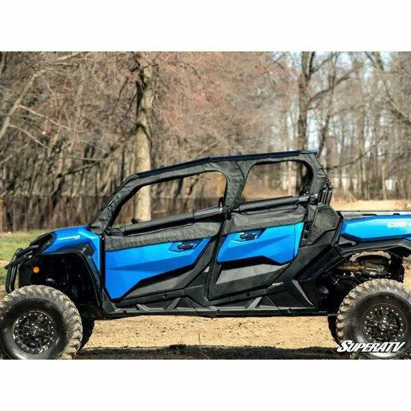 SuperATV Can Am Commander MAX (2021+) Primal Soft Cab Enclosure Upper Doors