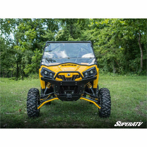 SuperATV Can Am Commander (2011-2020) Scratch Resistant Flip Down Windshield