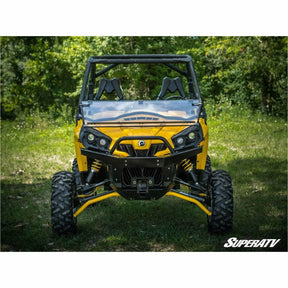 SuperATV Can Am Commander (2011-2020) Scratch Resistant Flip Down Windshield